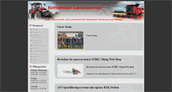 Desktop Screenshot of kottermair-landtechnik.de