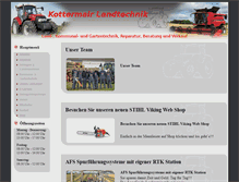 Tablet Screenshot of kottermair-landtechnik.de